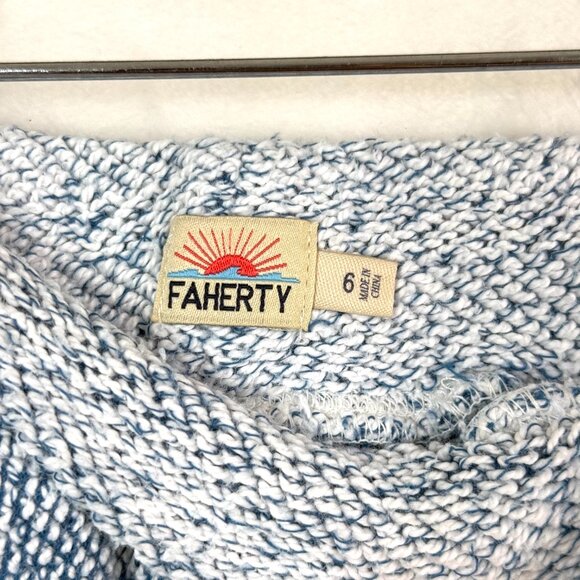 Faherty Whitewater Slim Pull On Elastic Waist Jogger Sweatpants Unisex Kids 6 - Picture 2 of 5